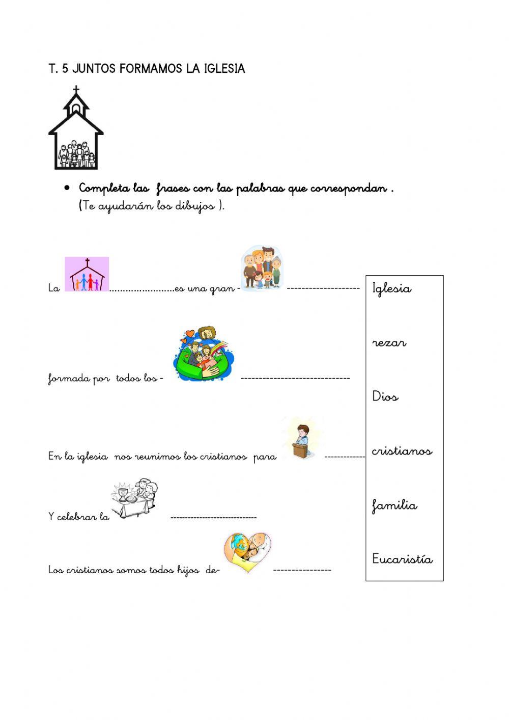 LA IGLESIA:UNA GRAN FAMILIA