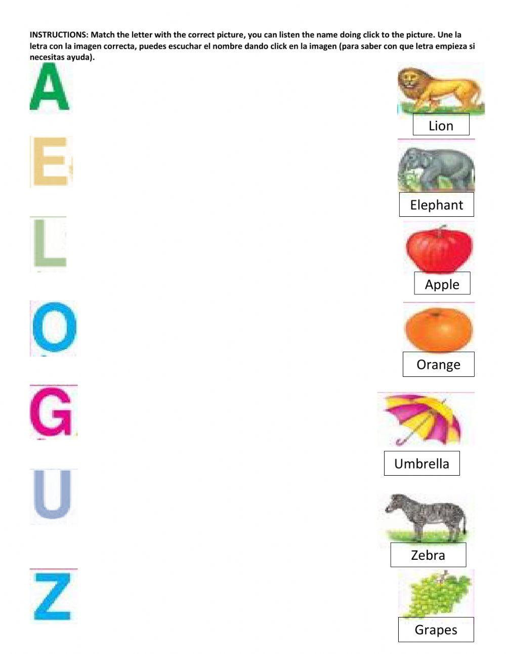 Alphabet PreK