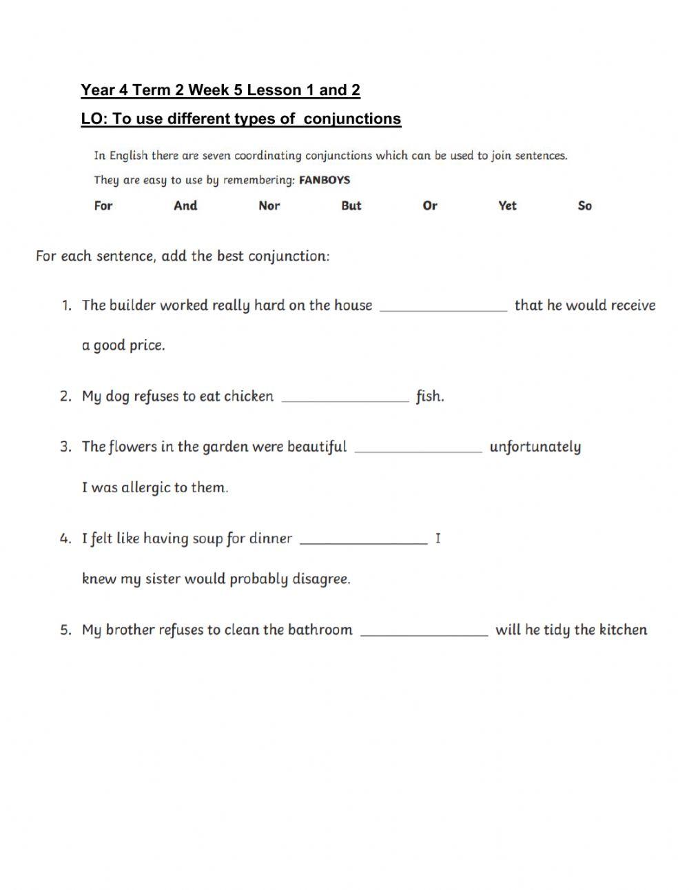 DIS English Term 1 Week 15 Lesson 1 and 2