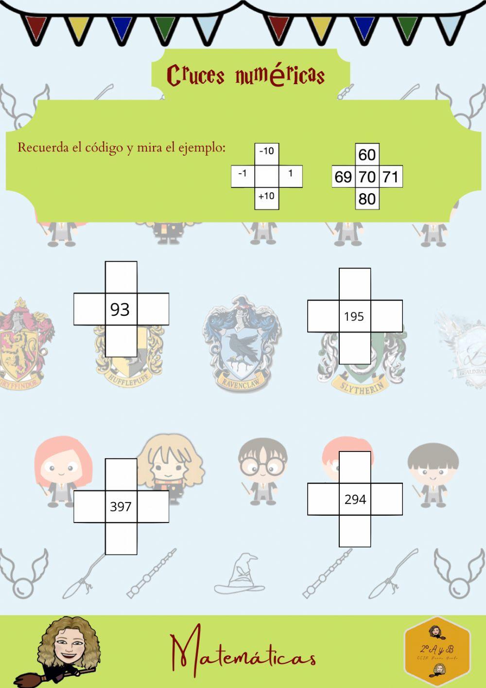 Cruces numéricas II
