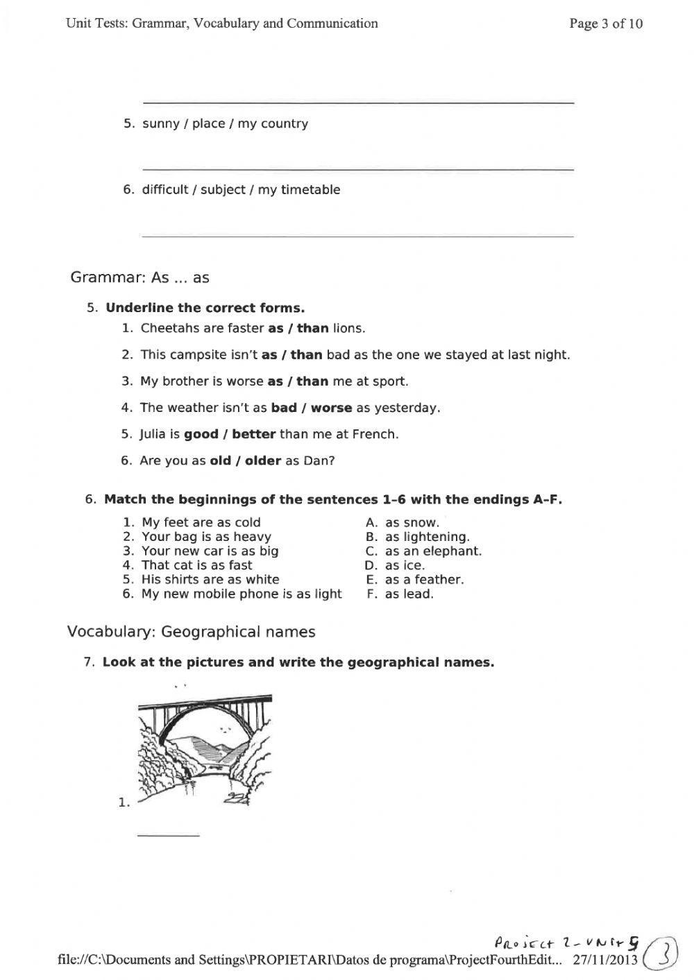 Exam project2 unit 5