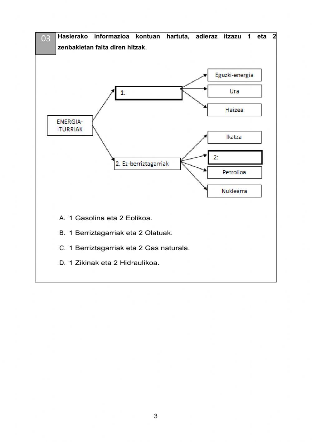 Zientziarako konpetentzia II