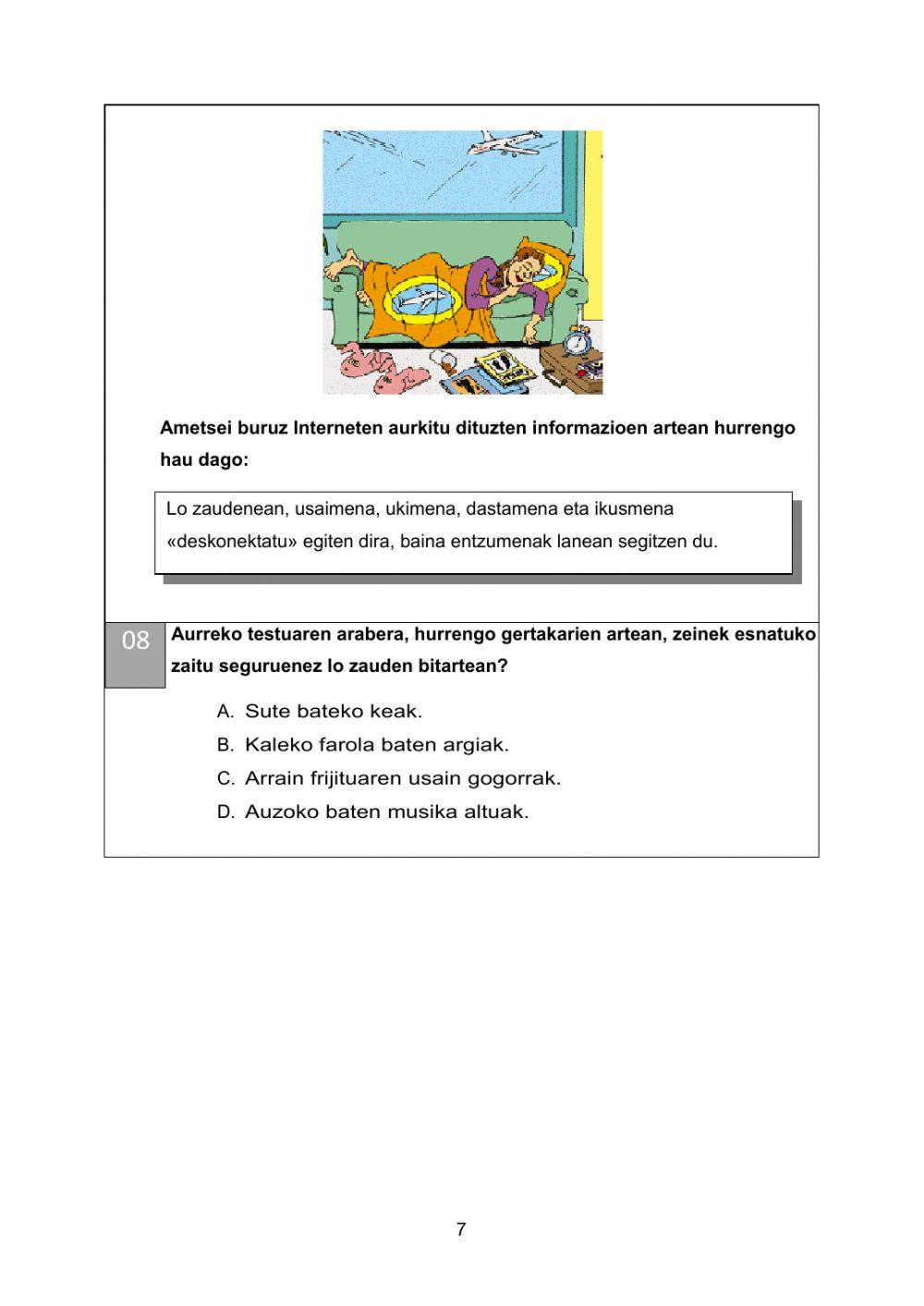 Zientziarako konpetentzia III