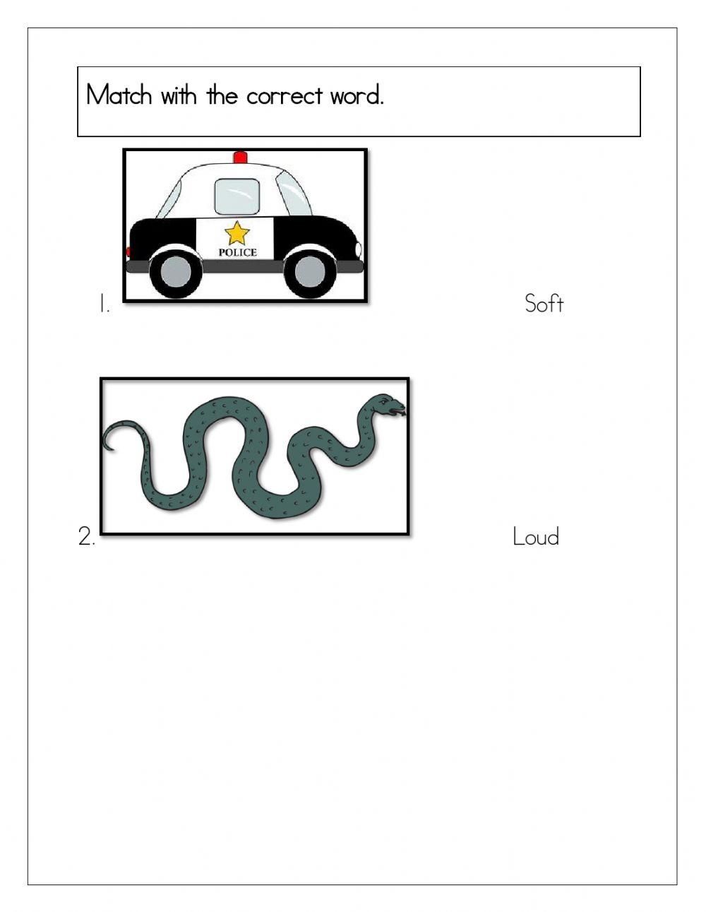 Science live worksheet sources of sound