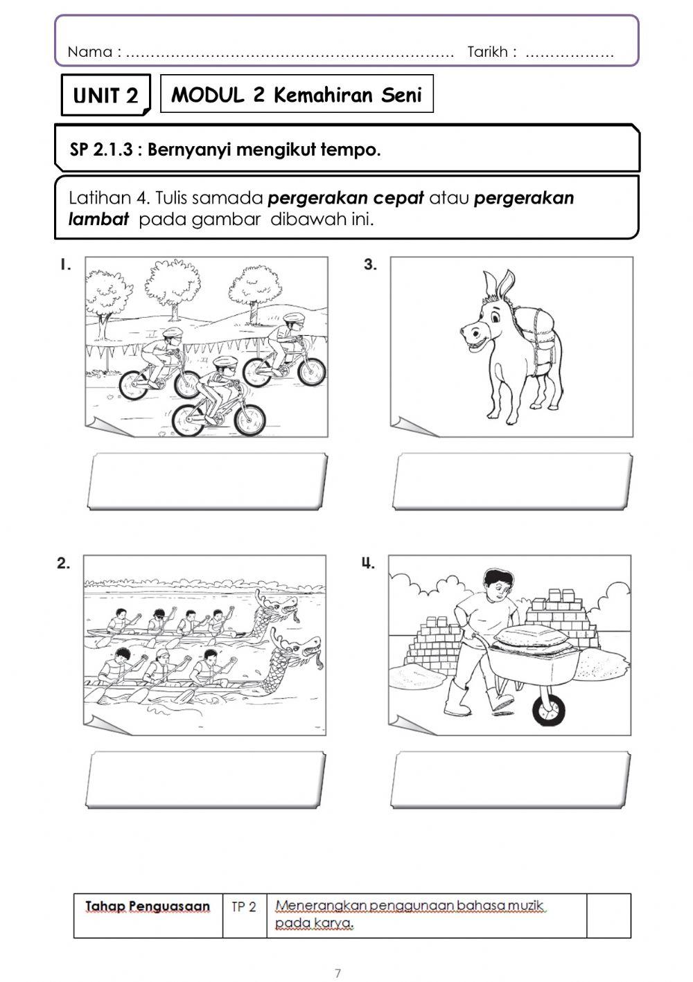 Tempo cepat dan lambat