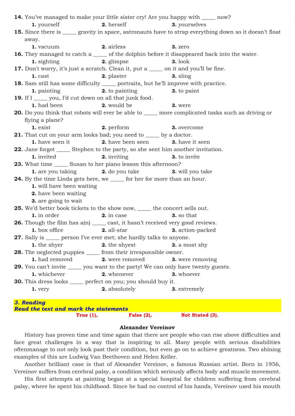 Spotlight 9 Task 9819
