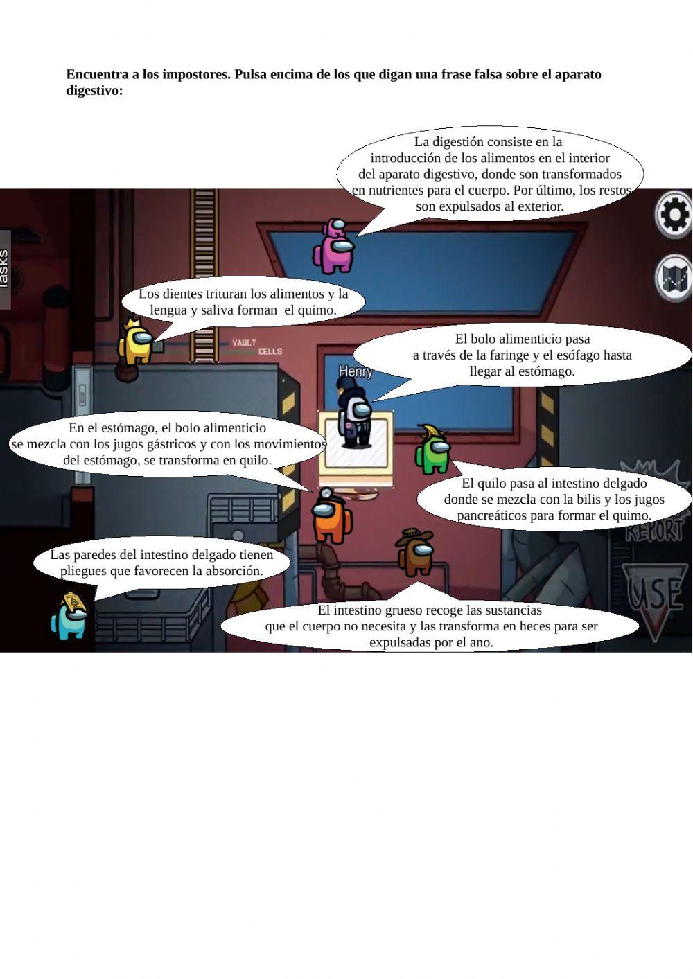 Ap digestivo Among us