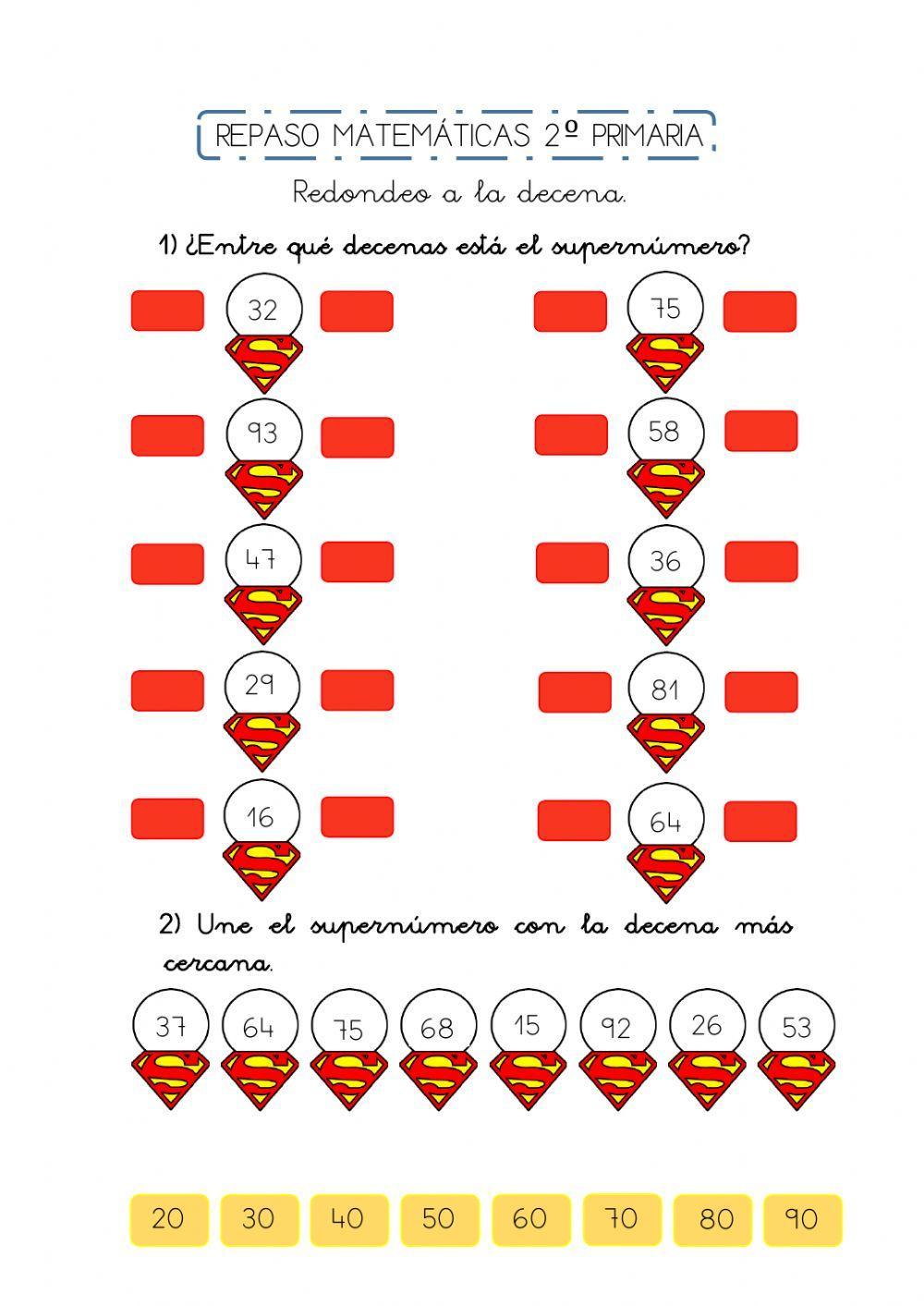 Redondeo a la decena
