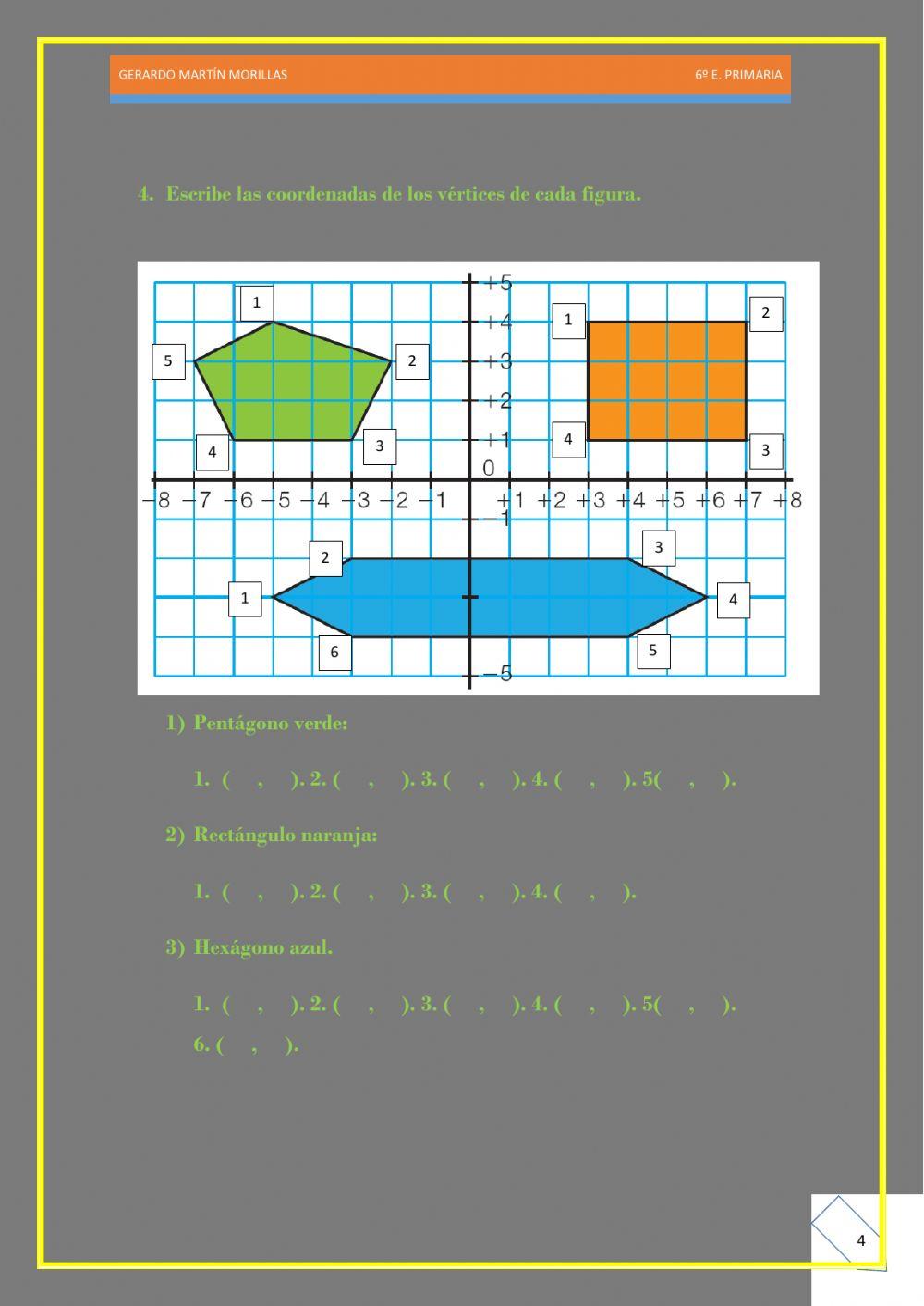 Geometría. Ficha 13.