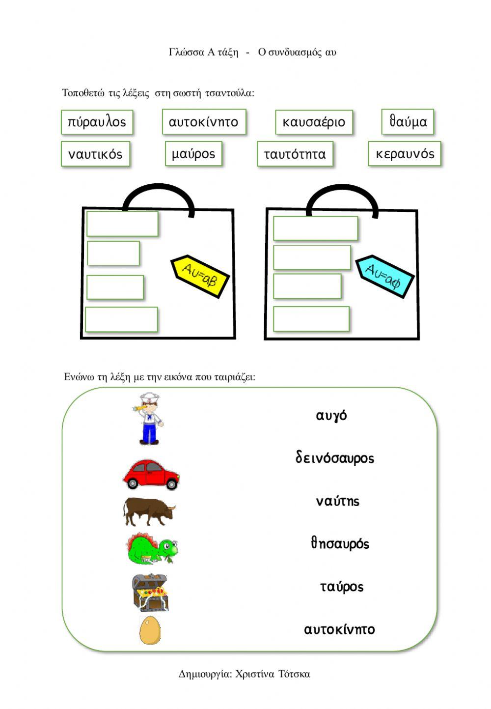 Ο συνδυασμός αυ