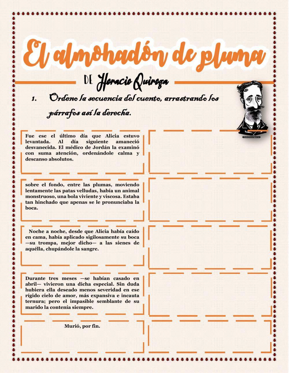 El almohadón de plumas