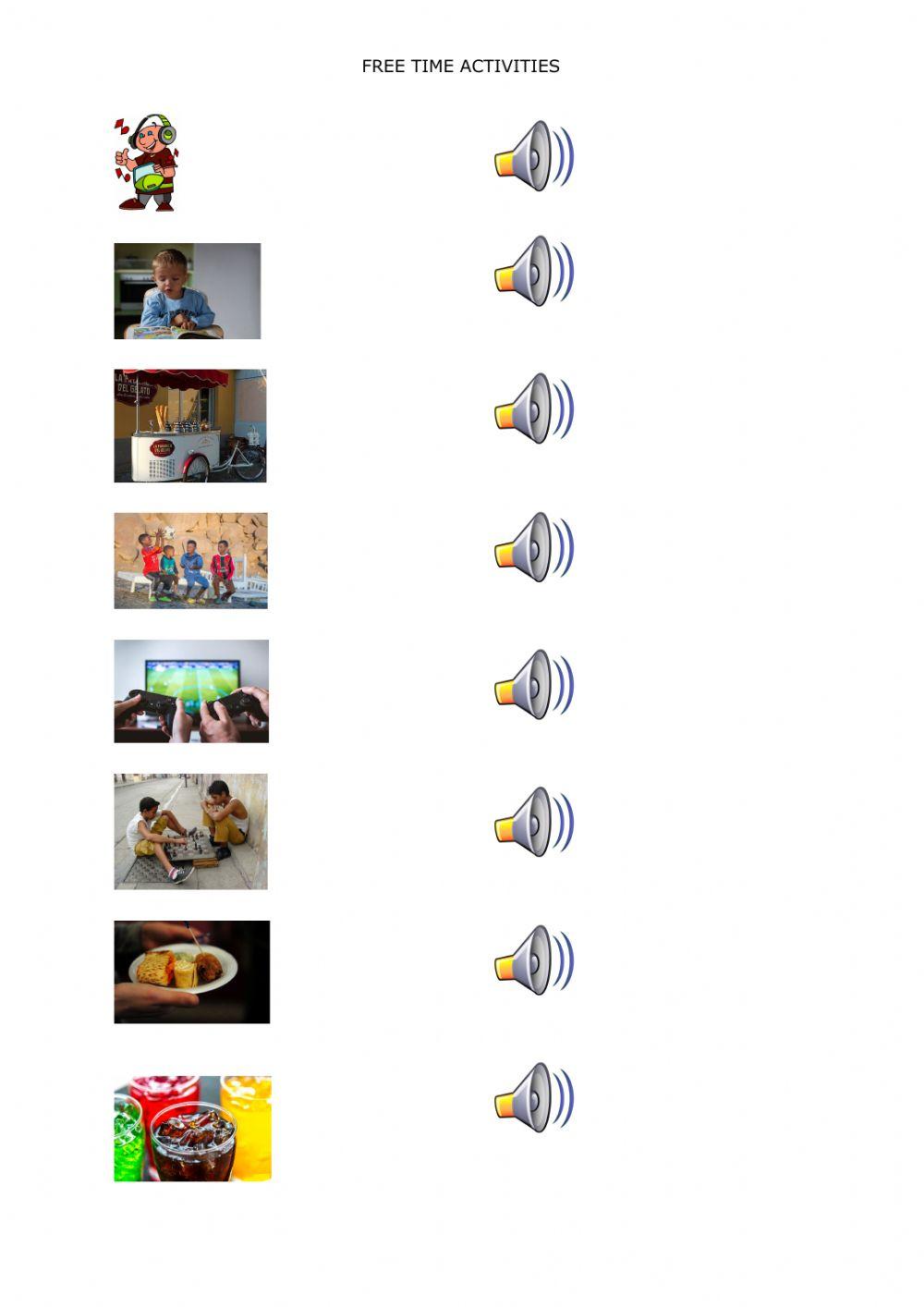 Free time activities