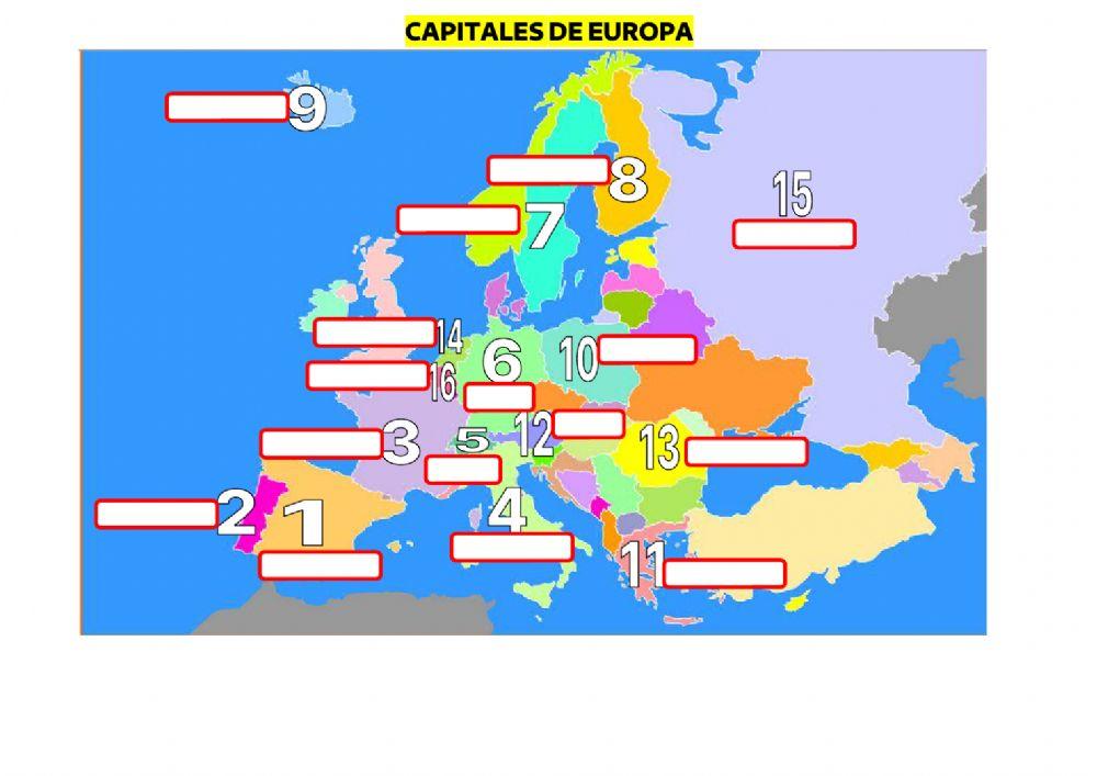 Capitales europa