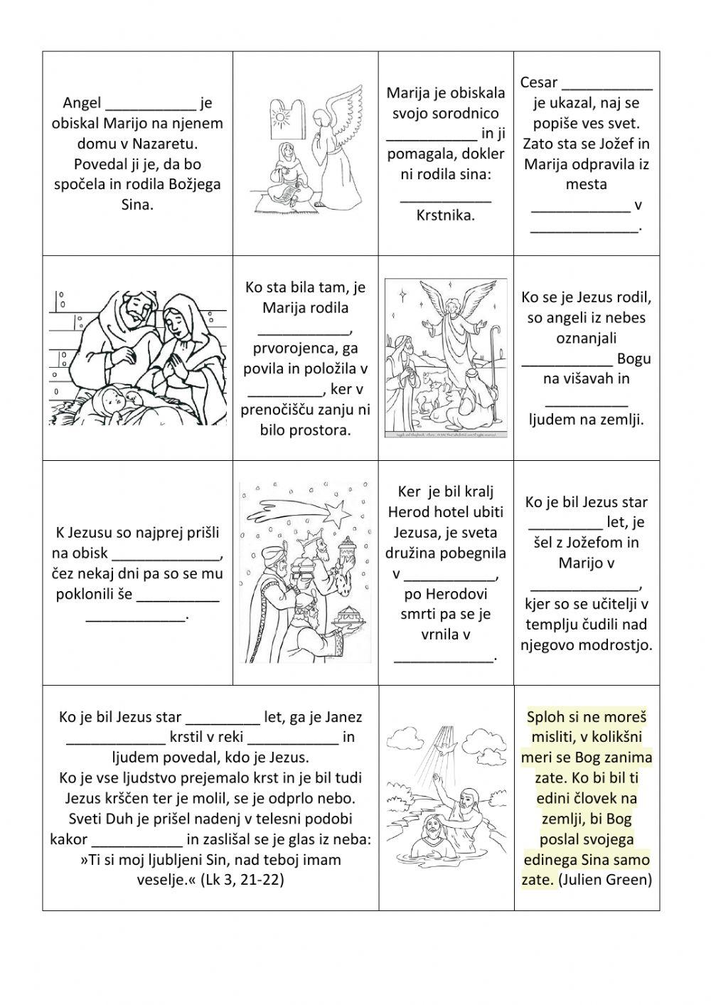 Jezusovo rojstvo in otroštvo