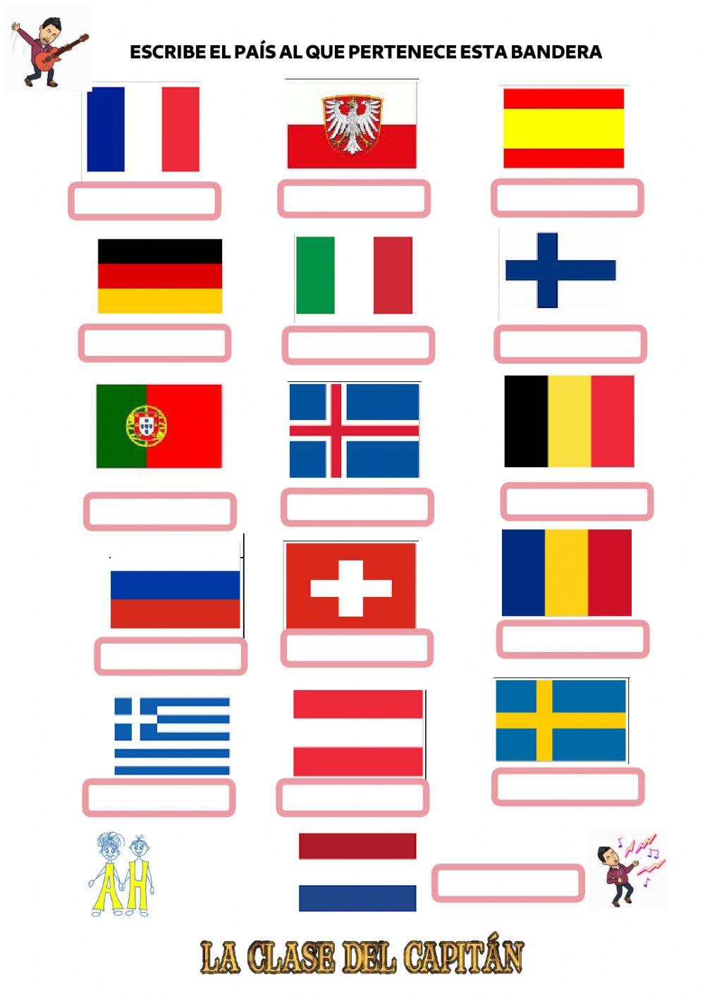 Bandera países