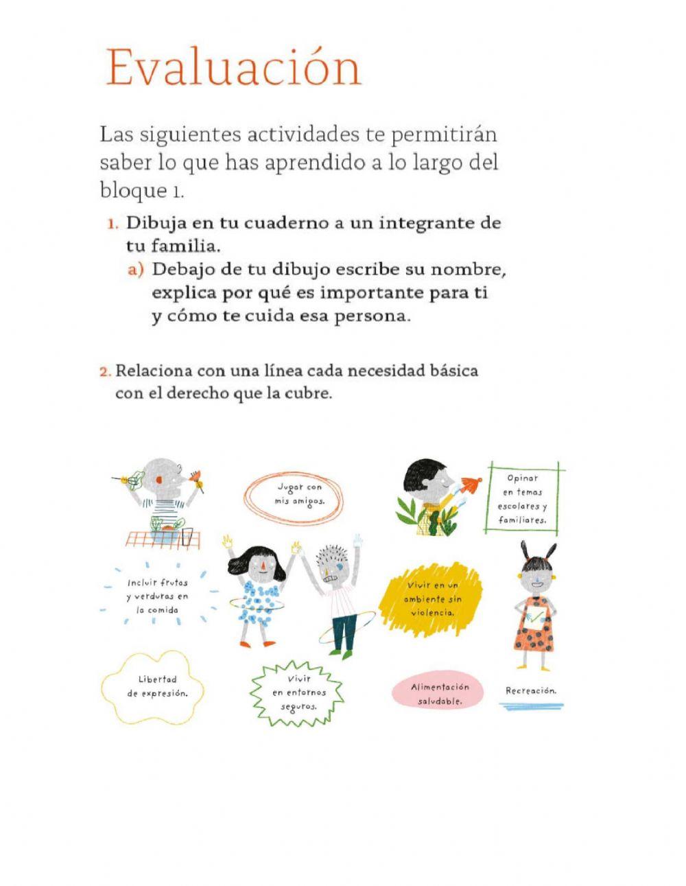 Evaluación bloque I