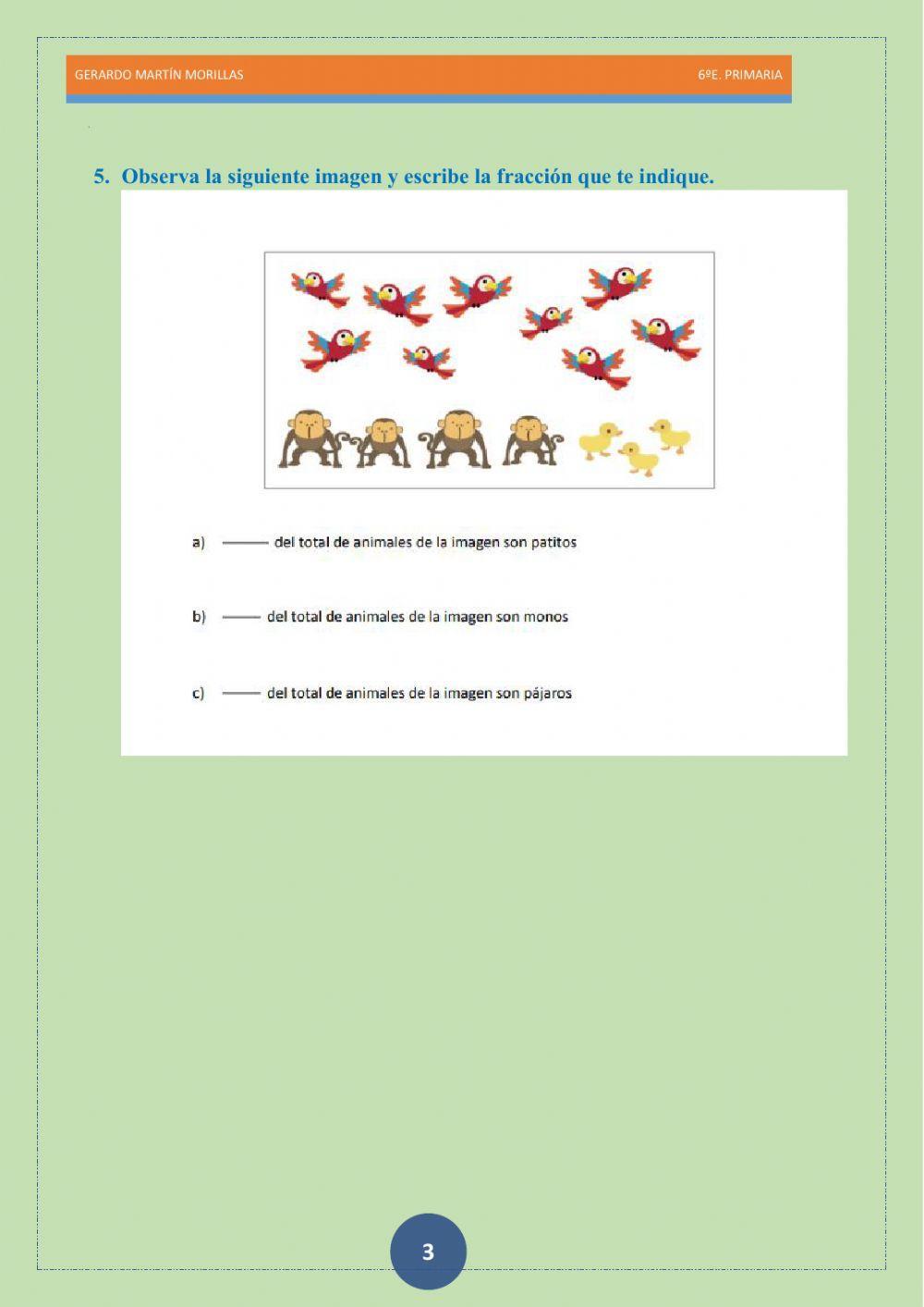 Numeración. Ficha 14.