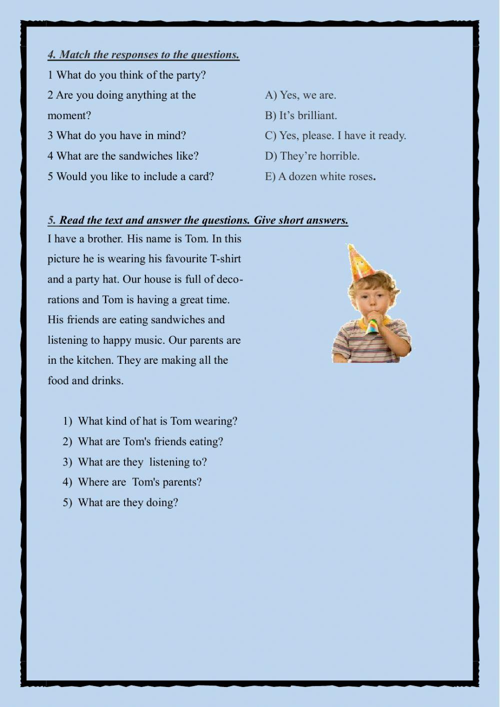 Spotlight 6. Module 5 Check work.