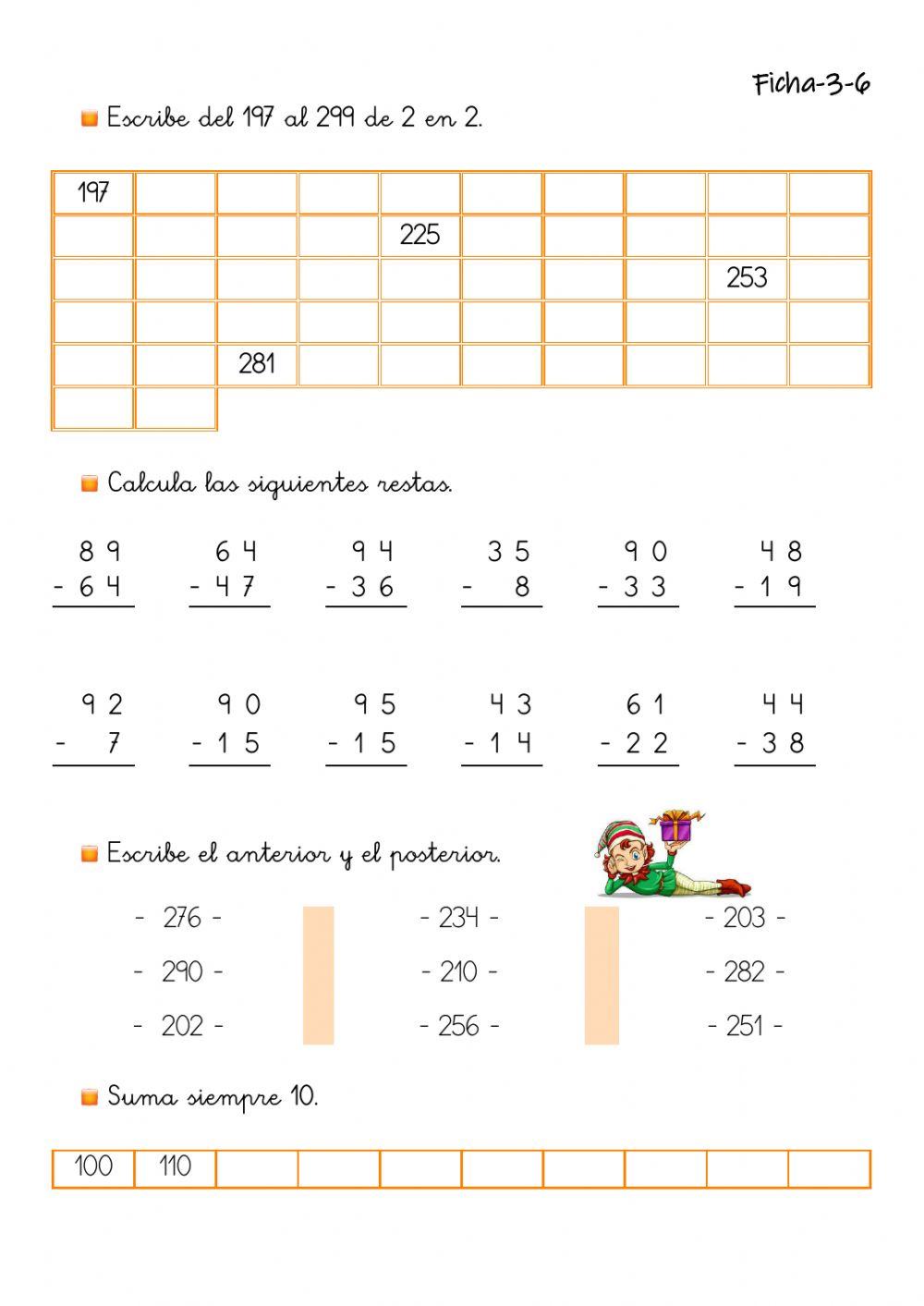 Ficha 3-6 Ficha 3-6