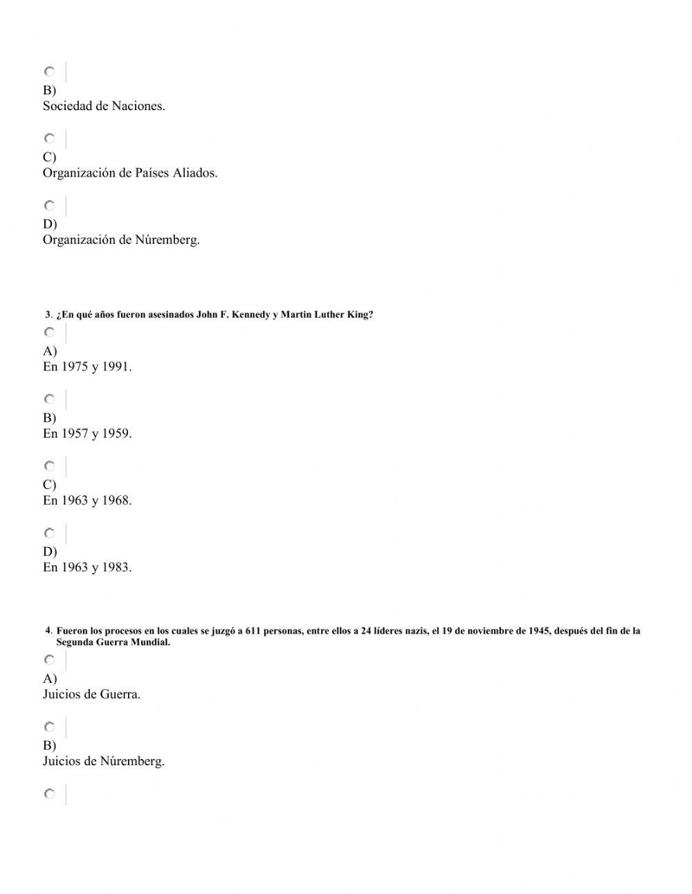 Examen de historia 1 segundo trimestre