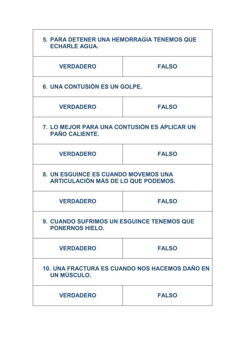 Lesiones más frecuentes 4º
