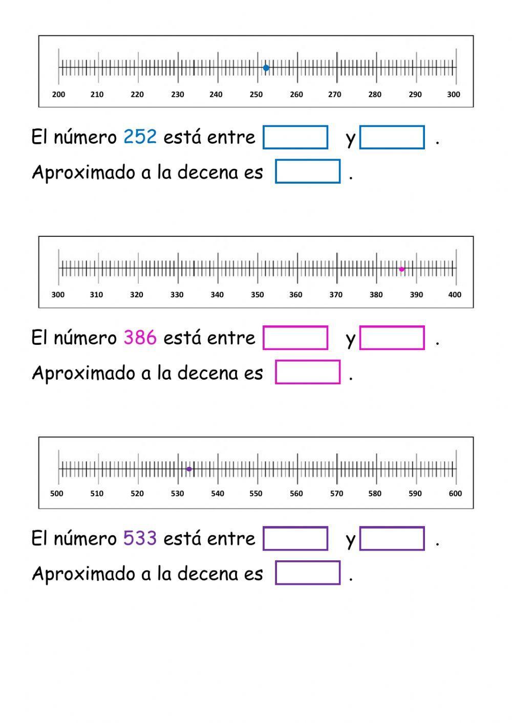 MATE 2º Aproximación a la decena.