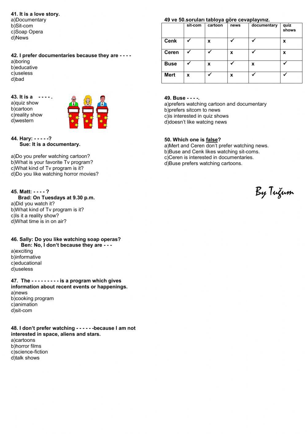 7. graders first term