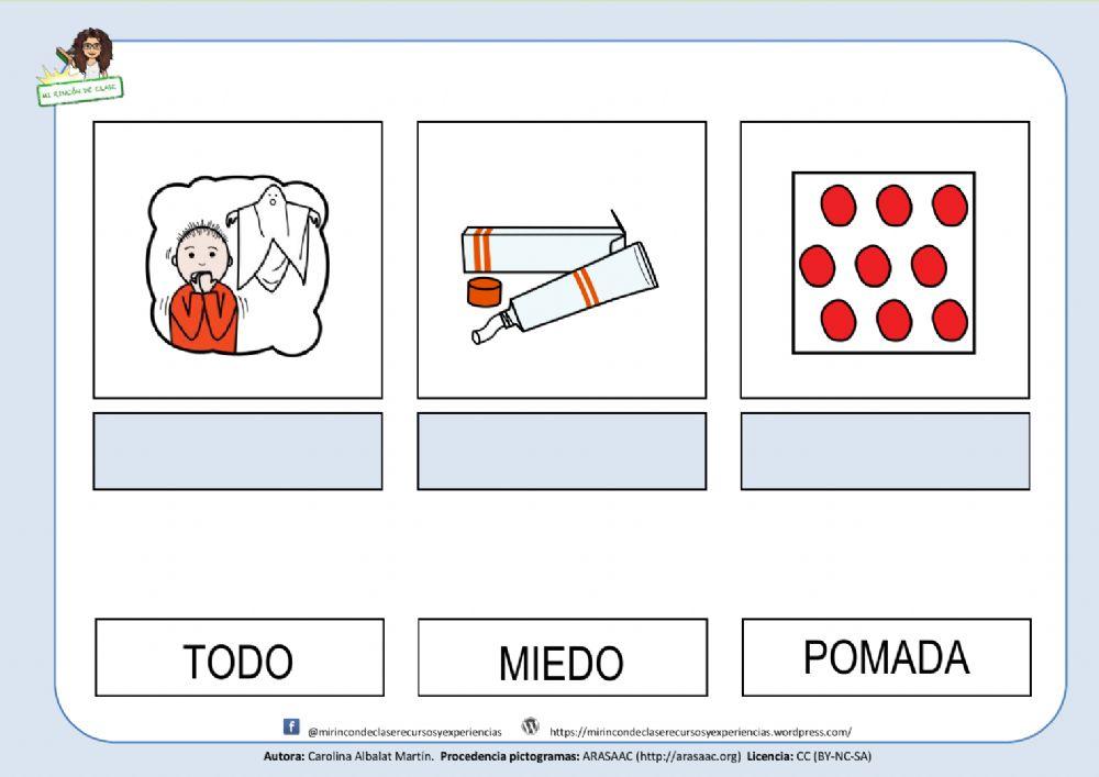 MIEDO, POMADA y TODO