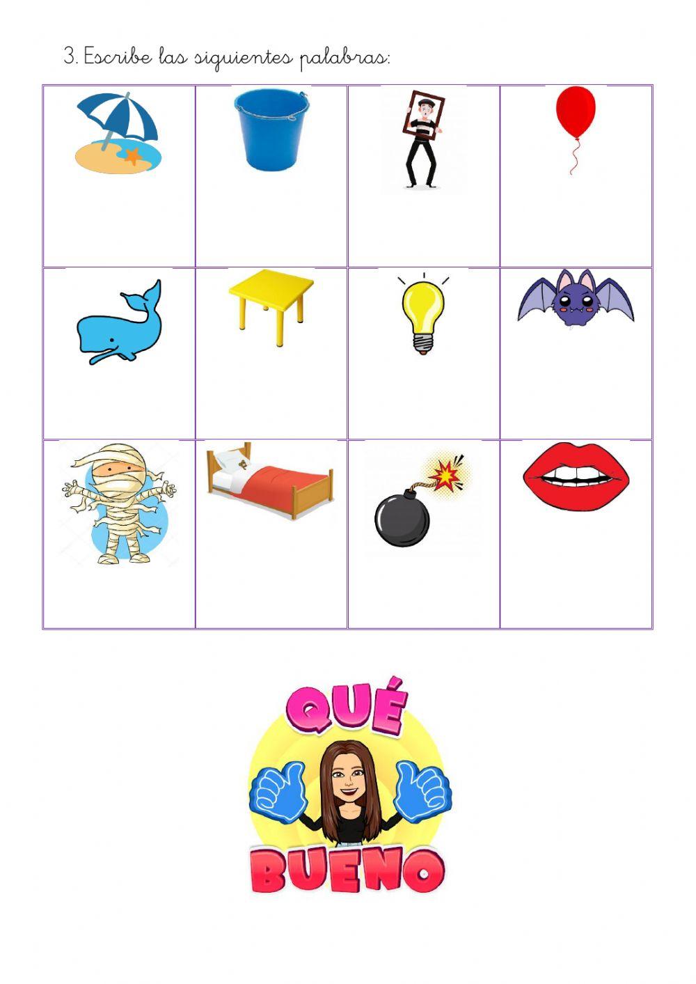 Conciencia fonológica B y M