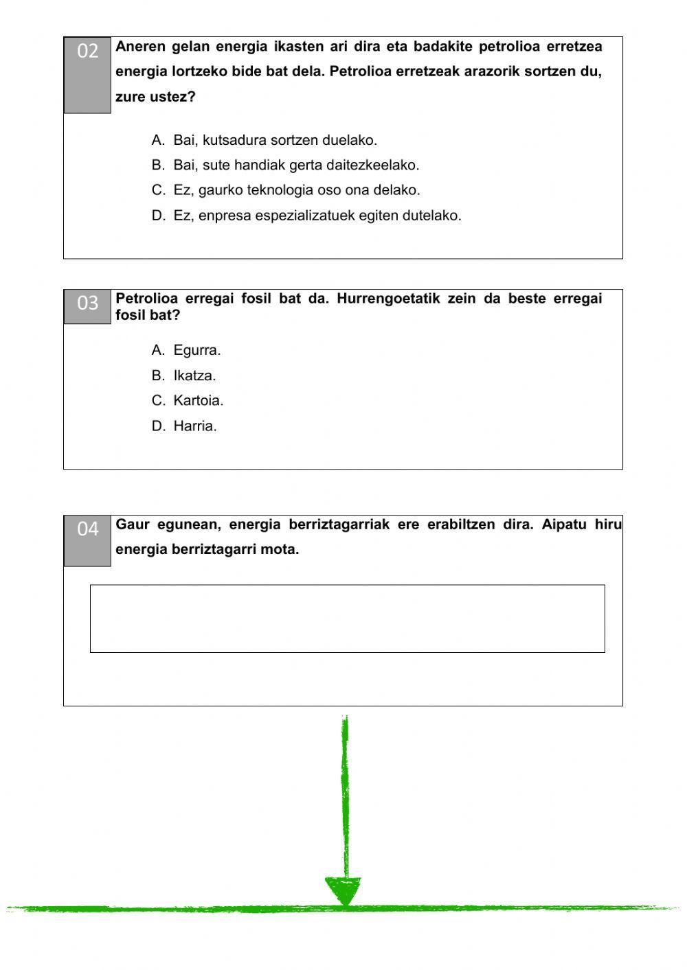 Zientziarako konpetentzia VIII