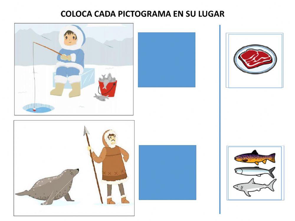 ESQUIMALES:CAZA Y PESCA