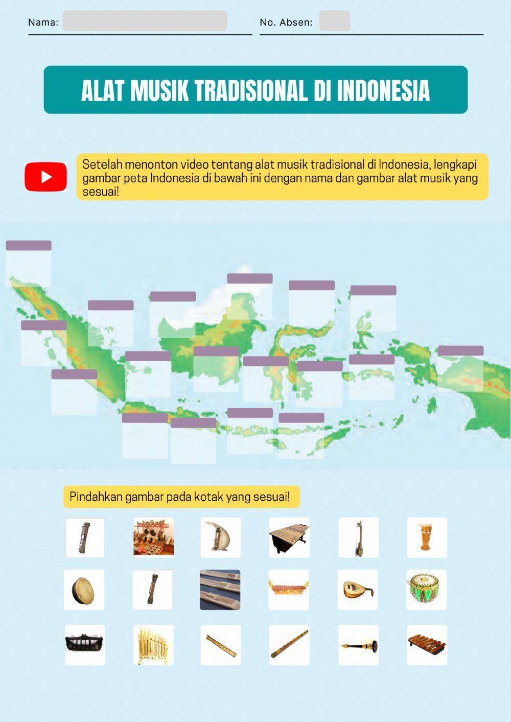 Alat musik tradisional Indonesia