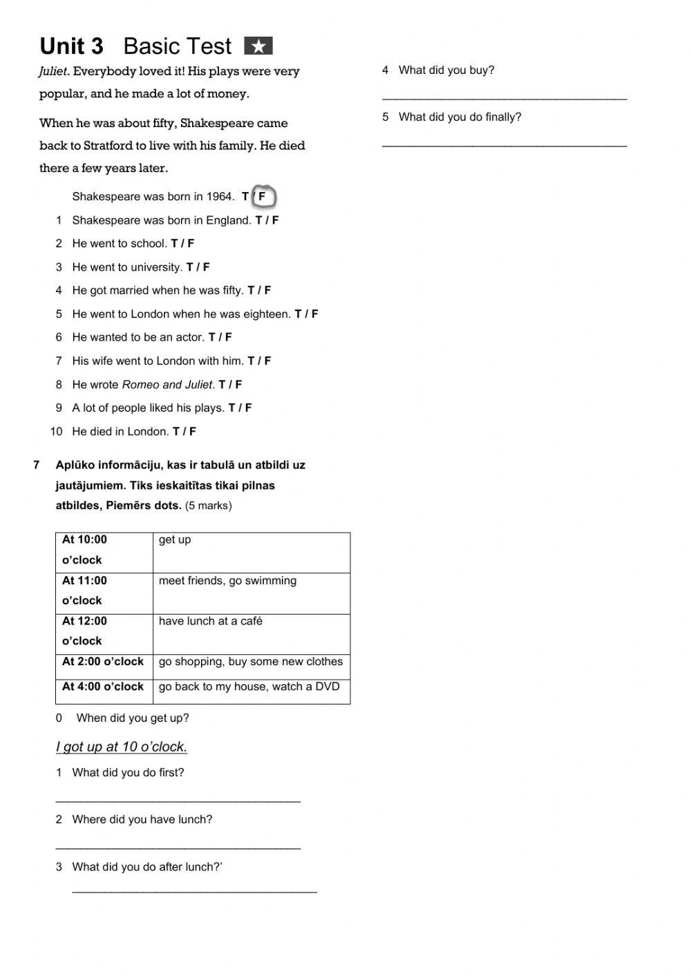 680037 english plus 2 unit 3 review marija 