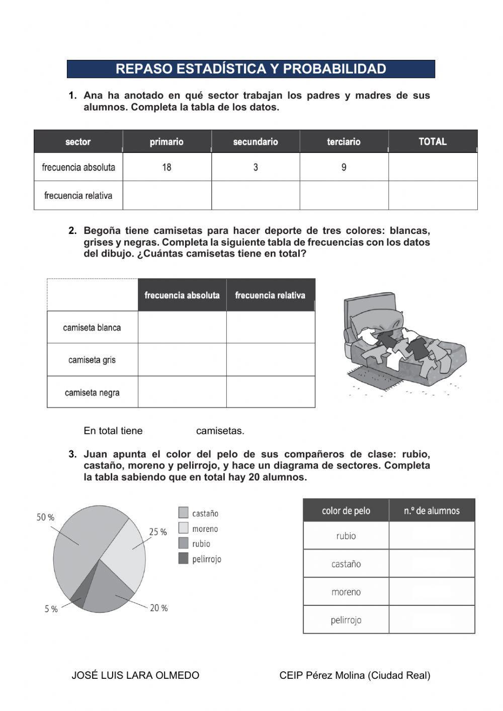 Estadística y probabilidad