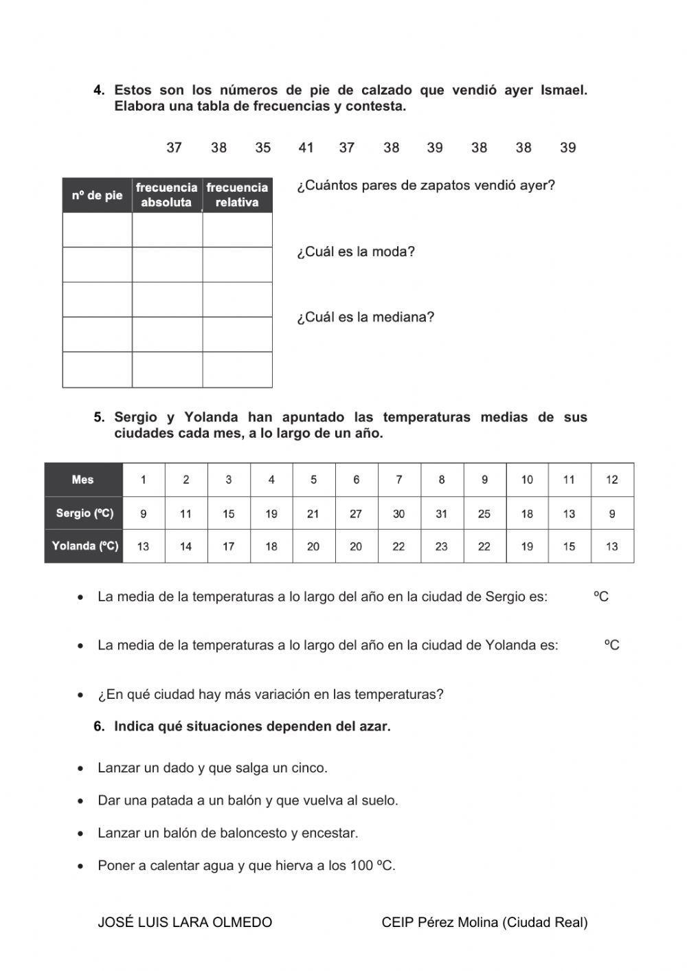 Estadística y probabilidad