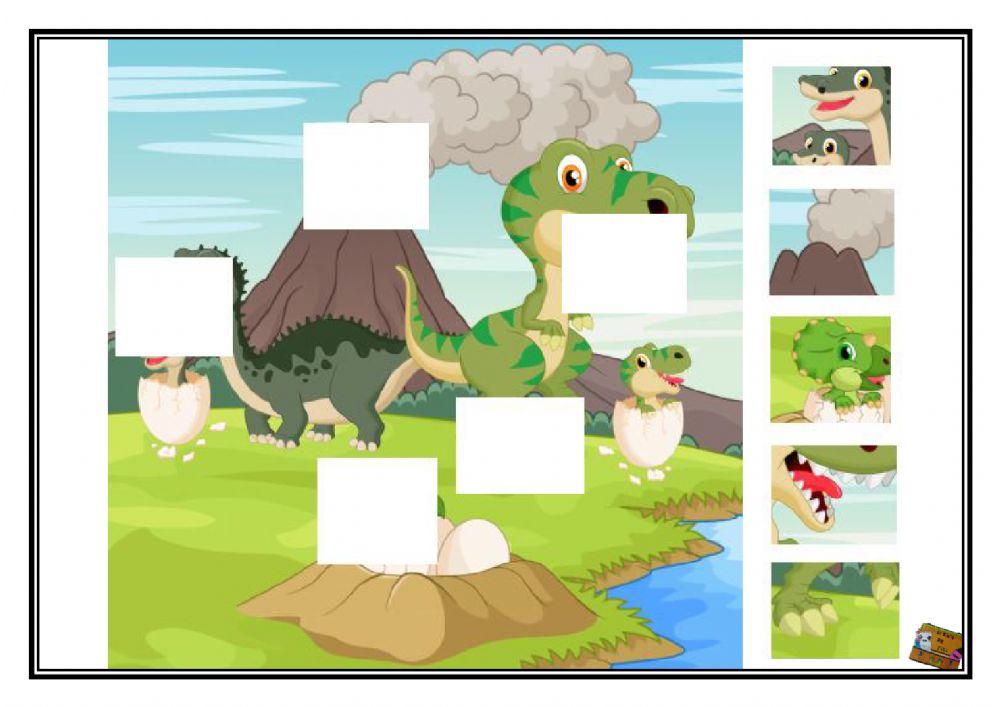 Puzzle dino