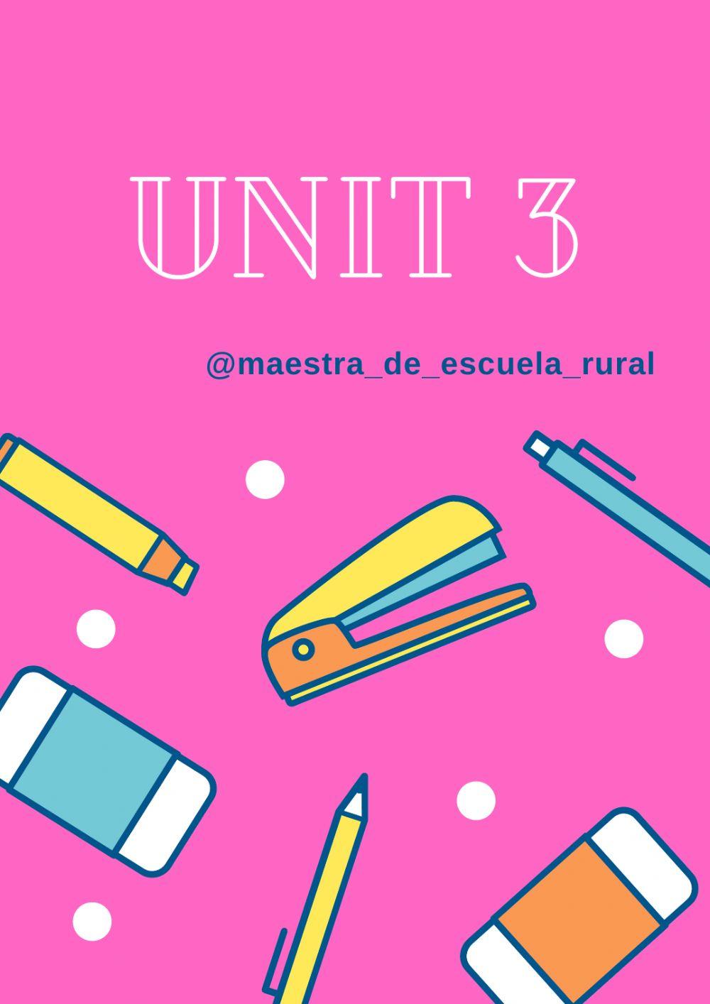 Portada tema 3 inglés