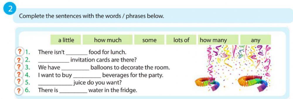 Grade 7 Unıt 6 Celebration 5 2 (Sürükle Bırak-Drag and Drop) (nartest yyn)