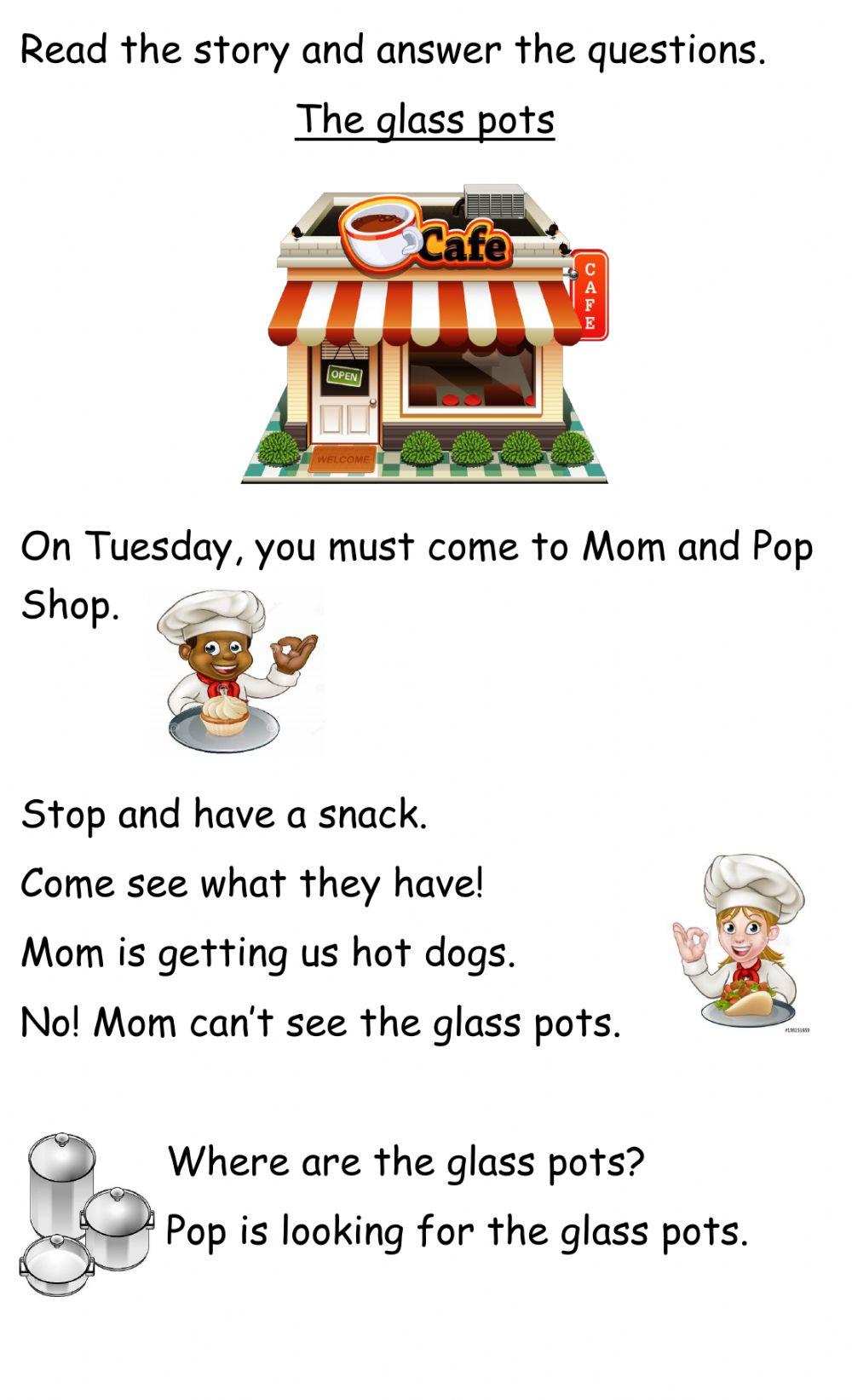 Inflected Endings Reading Comprehension