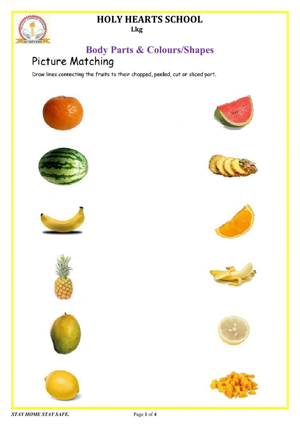 Lkg Evs Fruits Vegetables Worksheet Evs Worksheets Fo vrogue co