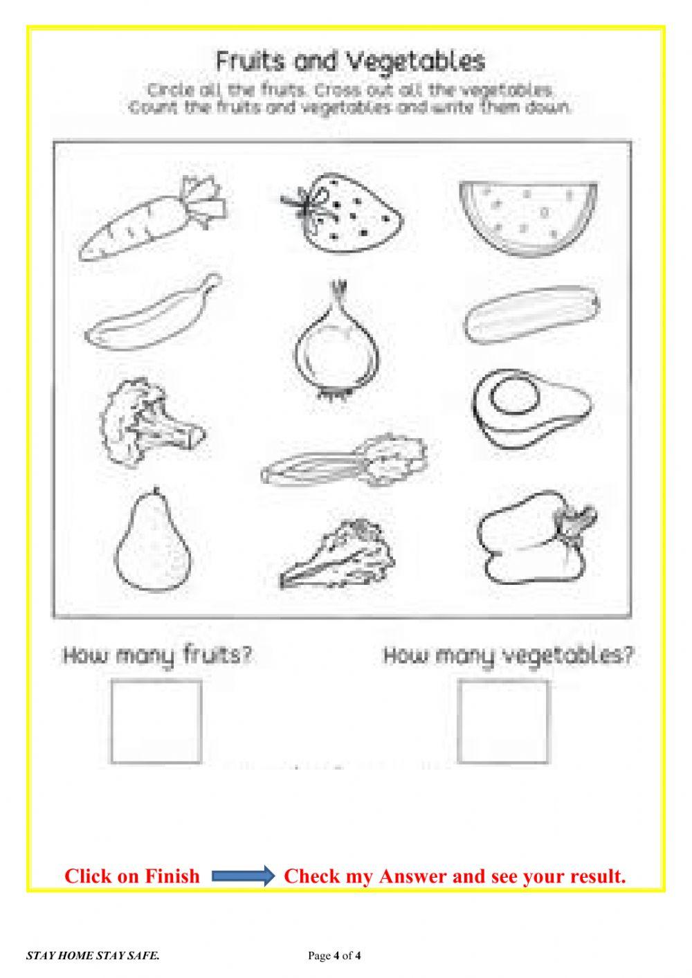 Lkg EVS Fruits & Vegetables 3135 Nisha Thukral Live