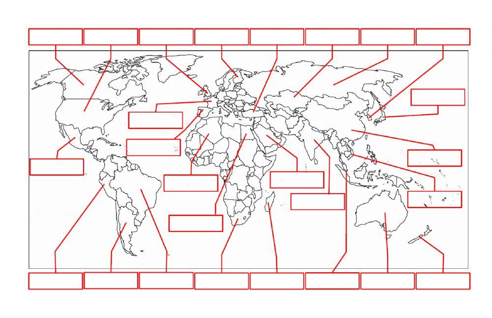 Sebaran Negara Maju dan Berkembang