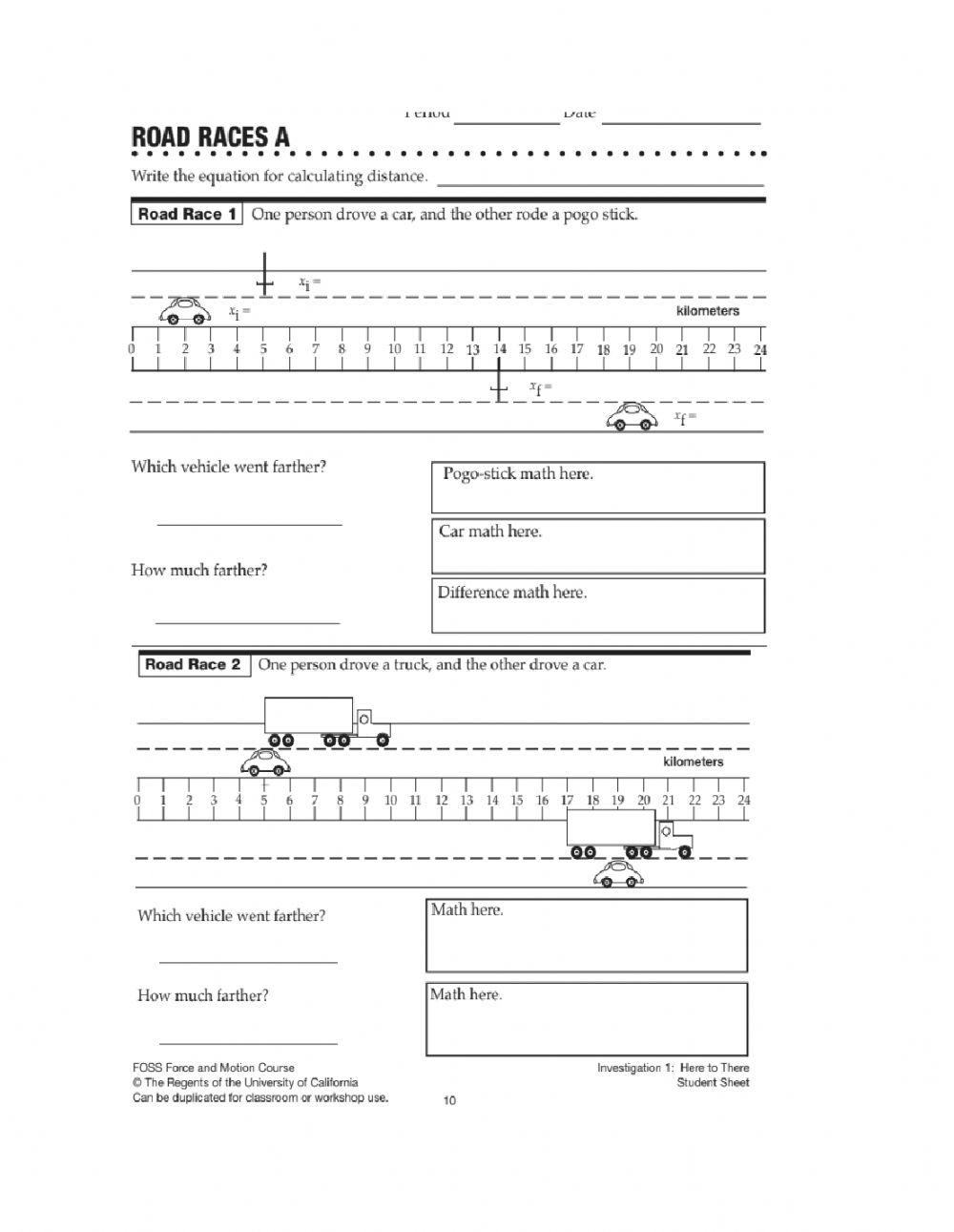 Flight Distance Lesson 1Foss