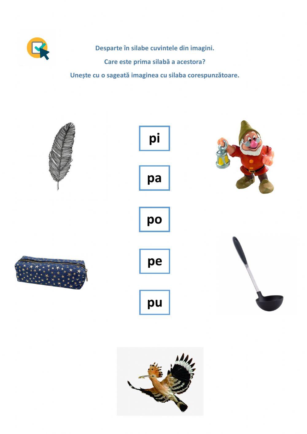 Despărțire și citire pe silabe