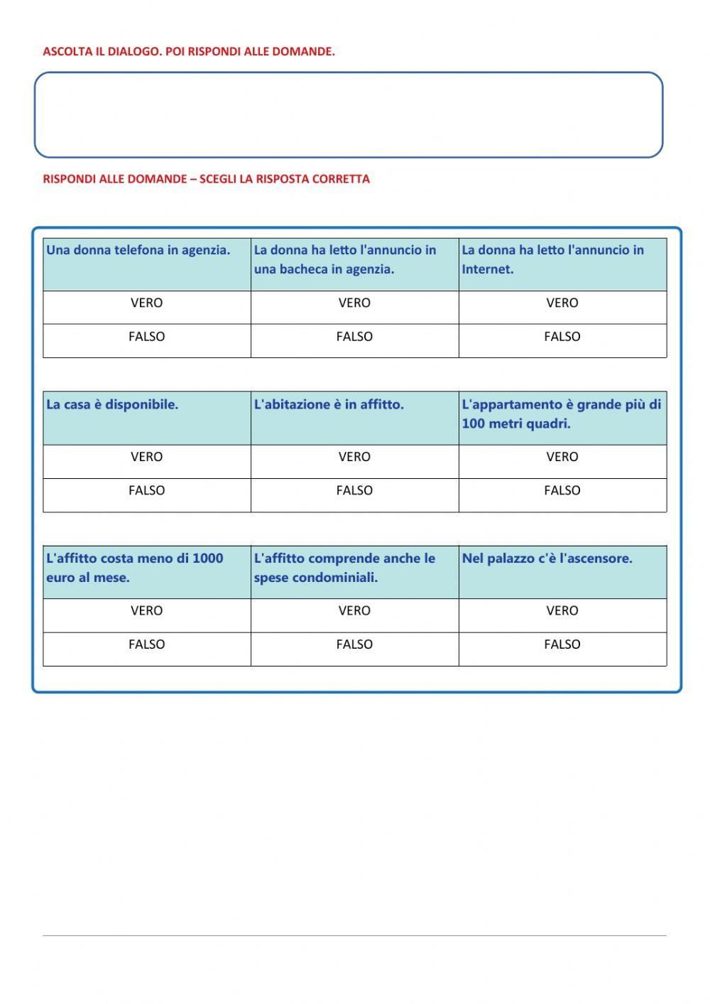 A1-A2 - Casa dolce casa - seconda versione