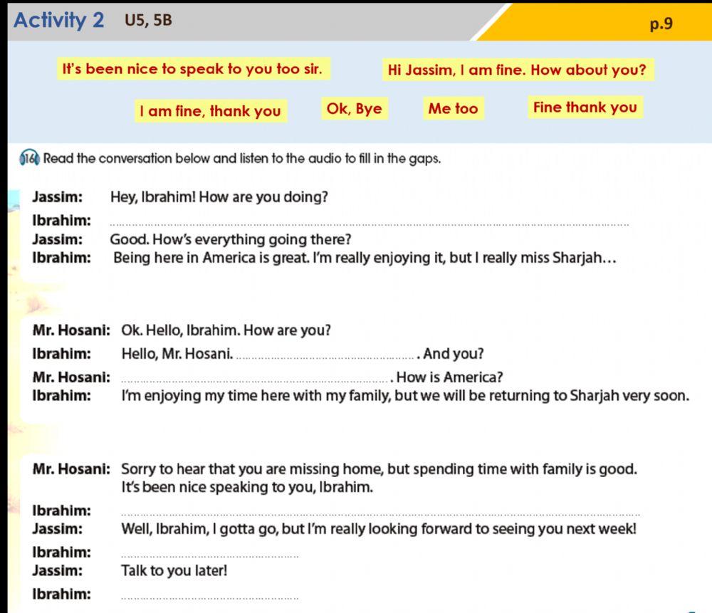 Sandstorm Activity 2