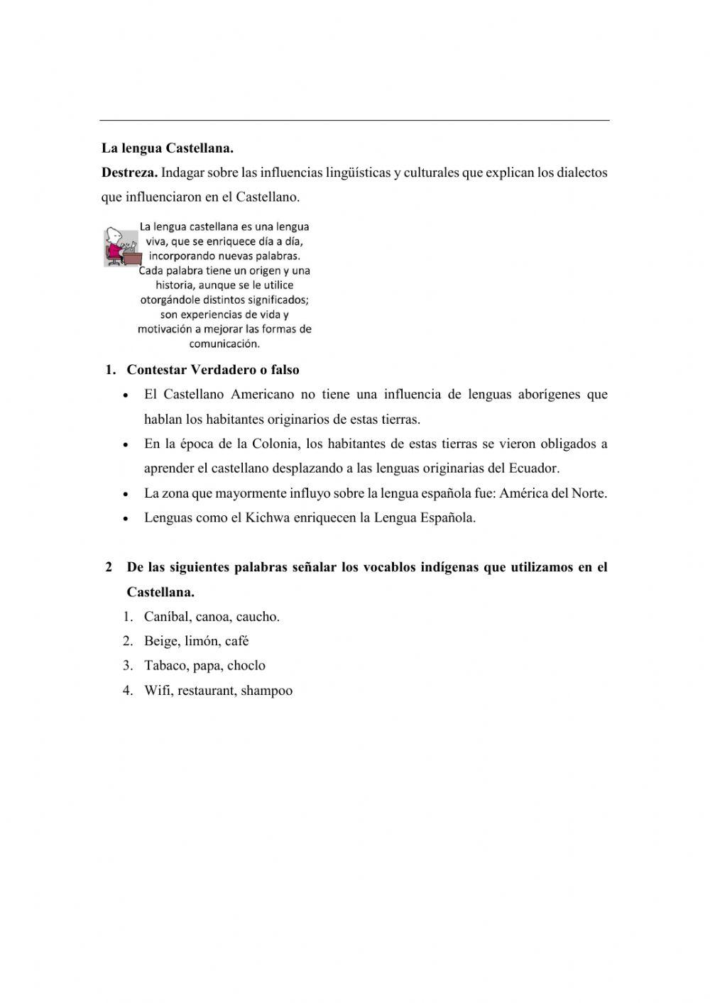 Repaso Lengua y Literatura 7mo