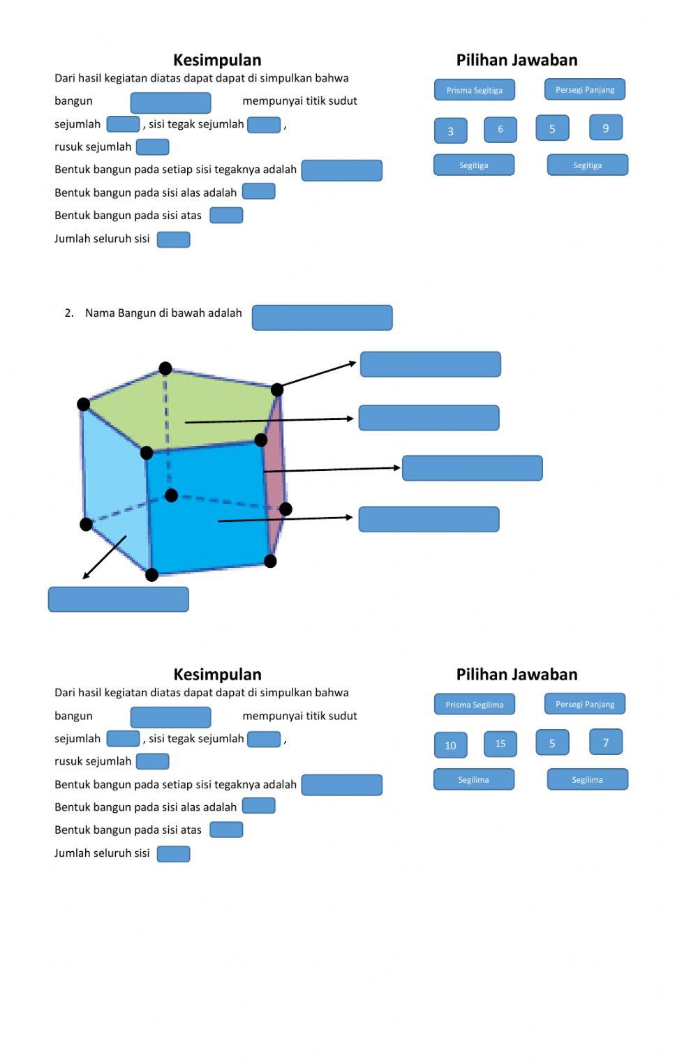 Bagian-Bagian Prisma