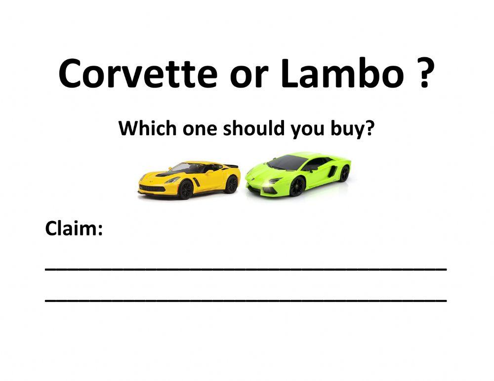 Support Your Opinion - Make an Argument- Persuasive Writing