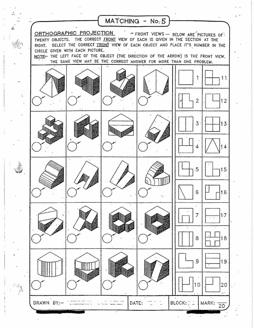 Iso ortho assignment online exercise for live worksheets